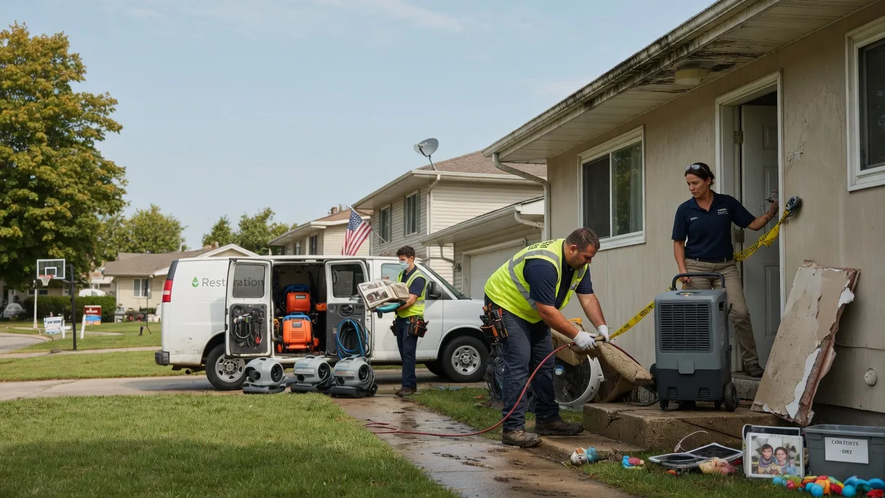 Water Damage Restoration in Sandusky, MI near me